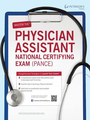 cover image of Master the Physician Assistant (PANCE)